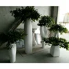 High quality fiberglass flower planter mold, planters flower pots boxes fiberglass, long flower vase column