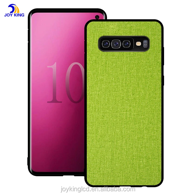 2019 Hot selling for Samsung S10 S10e S10 plus Shockproof Armor canvas phone case,mobile phone case for iPhone XS XR XS Max