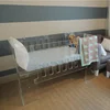 Modern Clear Acrylic Baby Crib