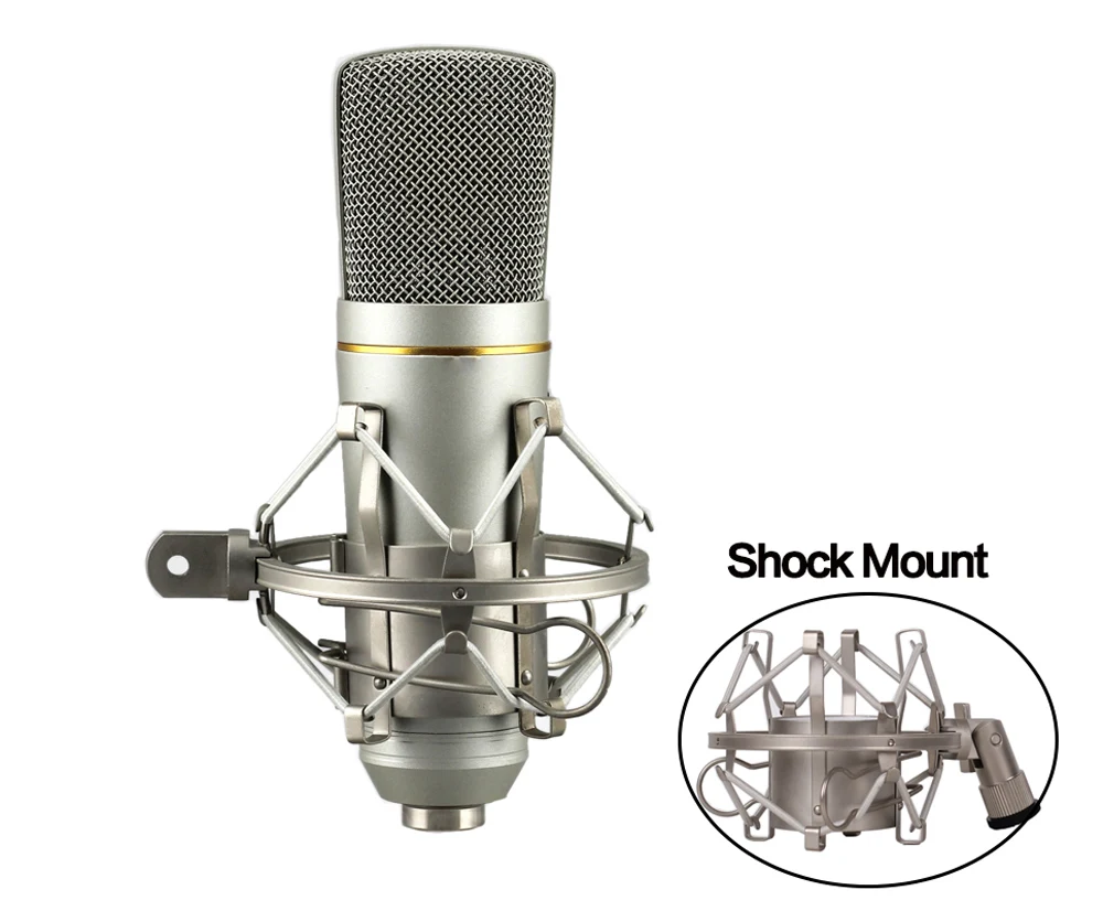 

Stable Performance Low Noise Mic Recording Condenser Microphone with High SPL