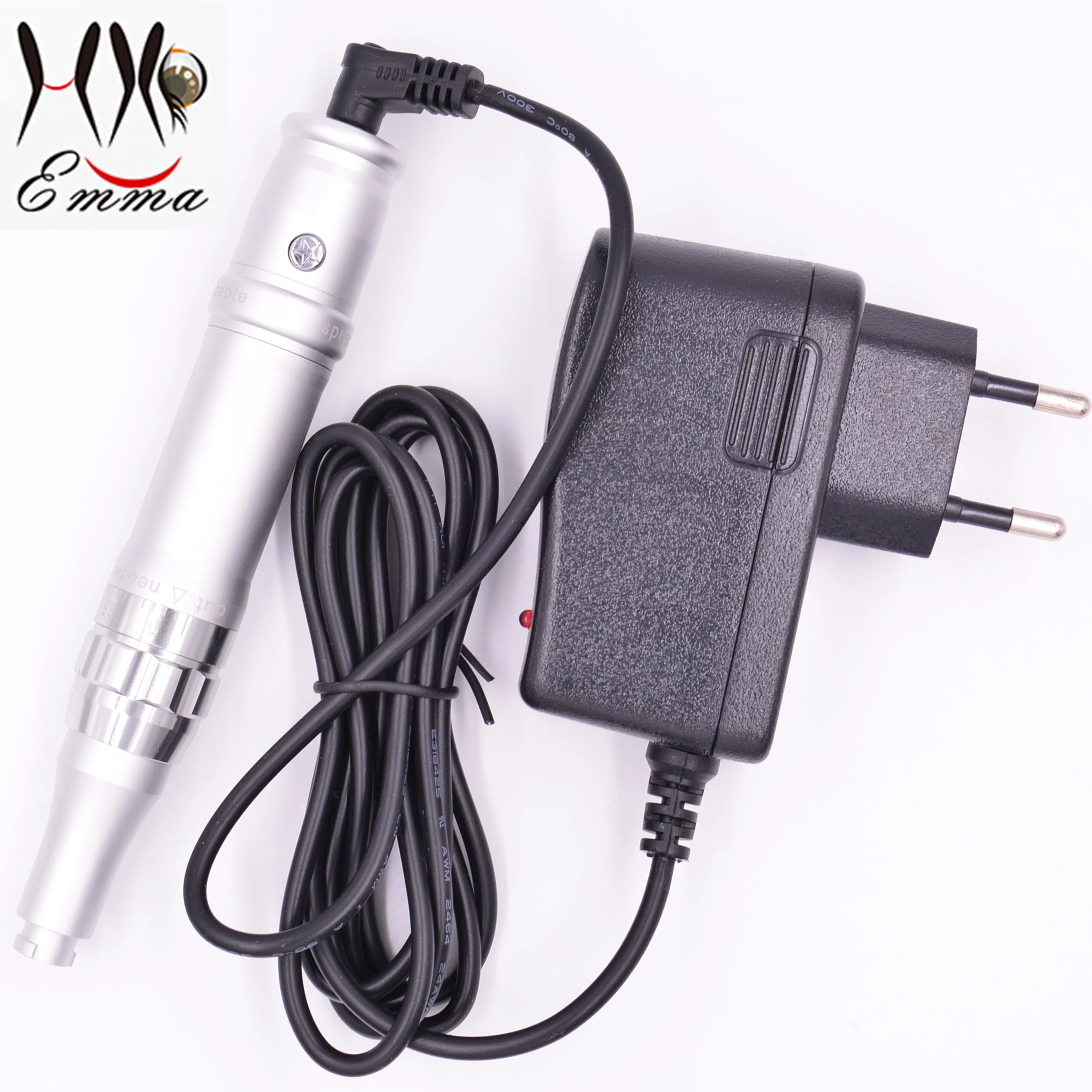 

Silver Digital Permanent Makeup Machine Eyebrow Lip Eyeline Micropigmentation Tattoo Machine