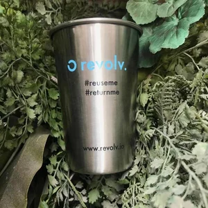 Image of Stocked Stainless Steel 16oz Beer Mug/Pint Cup With Custom Logo, Small Order is Acceptable