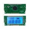 TCC(SYD45598)monochrome ht1621 segment lcd screen 9 pin lcd module price led backlight tn 4 digit 7 segment lcd display