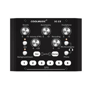 Professional USB Live Sound Card