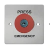 Request to exit button Emergency heavy duty key switch exit button in a emergency moment