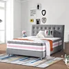 Comfort sleeping single double bed sponge spring super high soft foam mattress prices