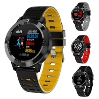 

CF58 Smart watch IP67 waterproof Tempered glass Activity Fitness tracker Heart rate monitor Sports Men women smartwatch