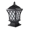 Wholesale Black Aluminum Body Material Waterproof Outdoor Gate Pillar Light Led Column Light