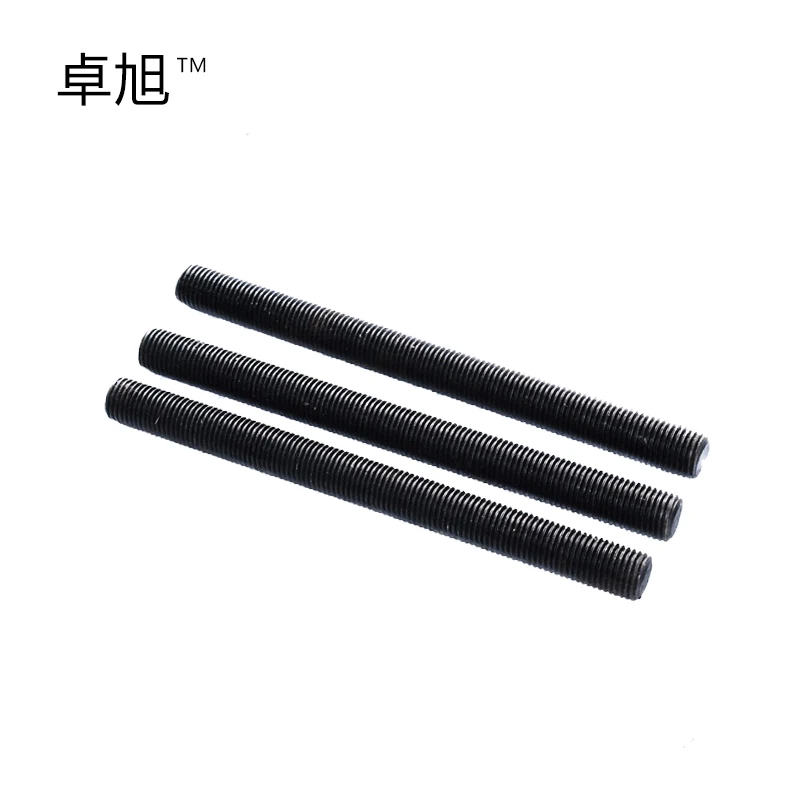 
OEM High strength Full Thread Bar Bolts Fastener Manufacture Customized Black Surface Treatment Thread Rod DIN975 