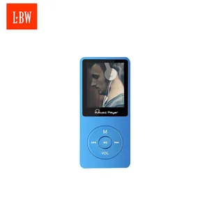 Wholesale Custom Rubber Oil 1.8Inch  MP3 Player With Display Screen Bulk Cheap