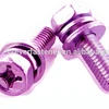 2019 New design computer fan screws with assemble washer nuts Nylon Thread Screw