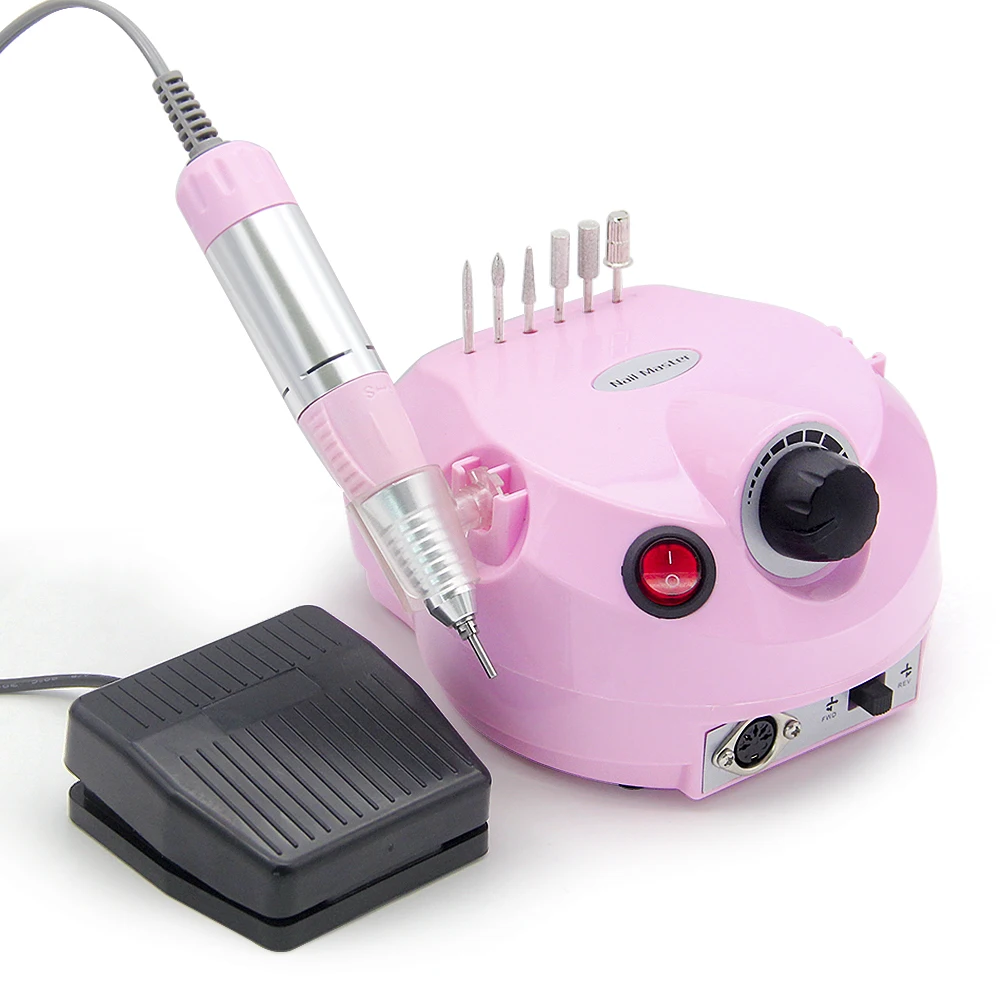 

30000 RPM professional machine apparatus for manicure electric pedicure file with drill cutter nail art polisher little tool