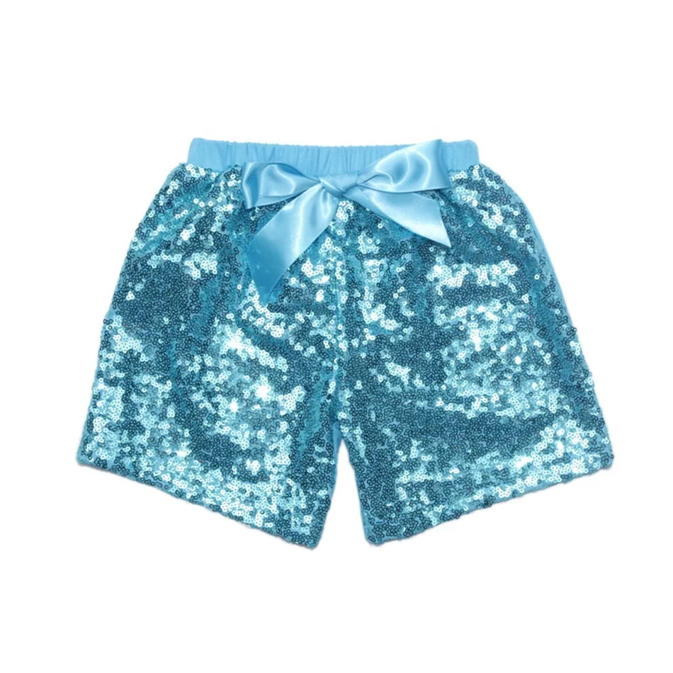 

Wholesale kids clothing cotton shorts sequin pants baby girls children's shorts, N/a