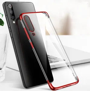 Transparent Plating TPU Phone Case Samsung Galaxy A50 A30