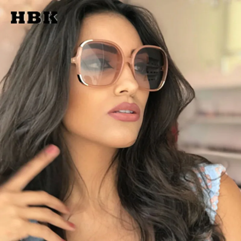 gafas de sol redondas grandes