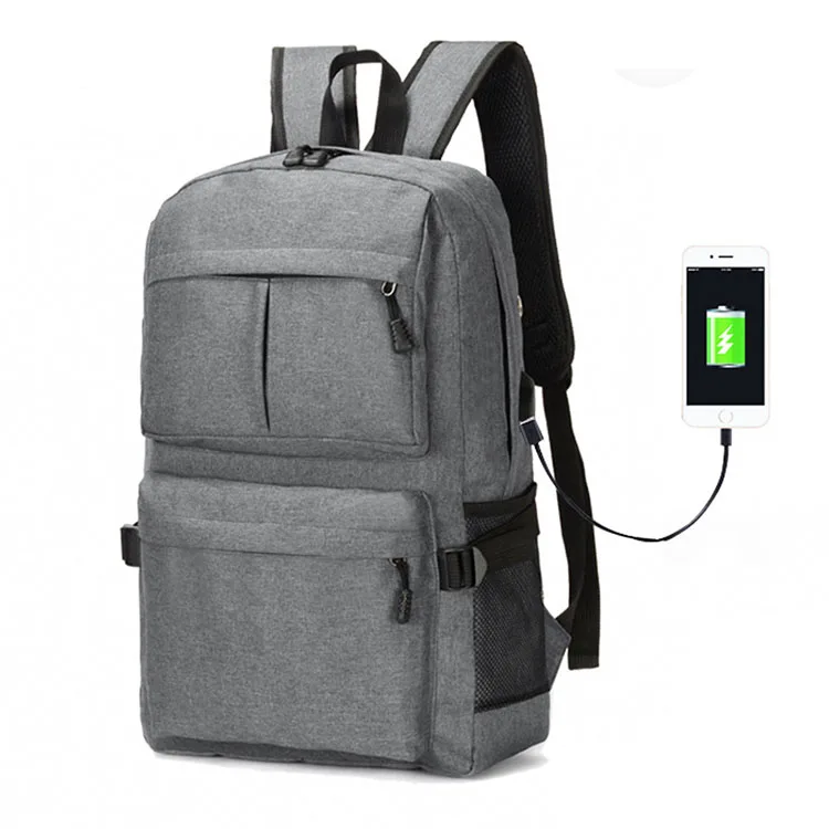 

2019 Fashion New Travel Laptop Anti-theft Backpack with USB Port waterproof school backpack