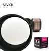 waterproof dark brown shadow powder with puff for hairline
