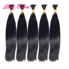 Wholesale virgin cuticle correct human braiding hair bulk no weft,100 gram per pack human hair, original human hair