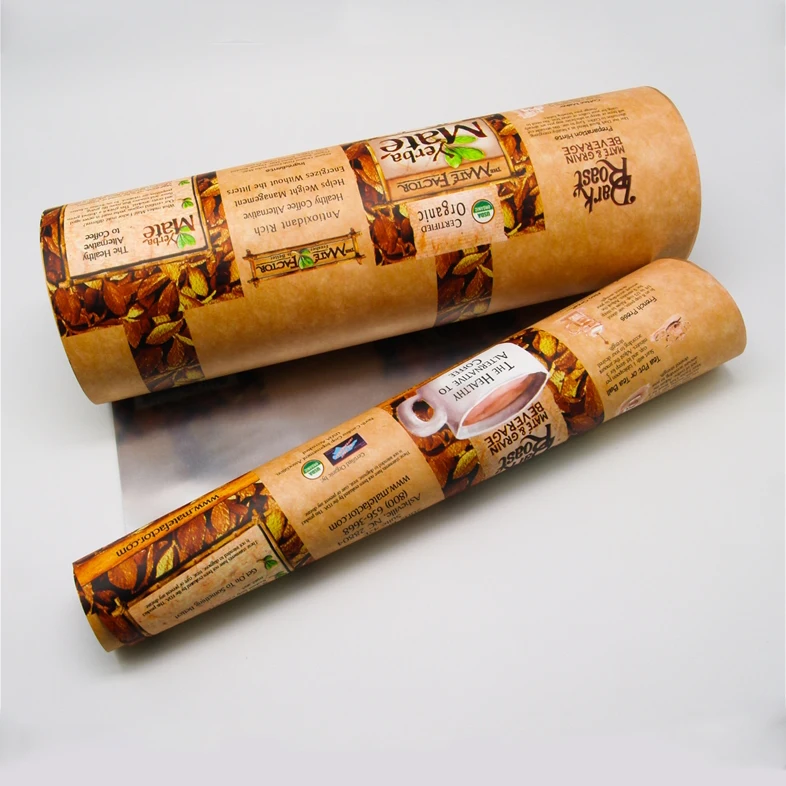
Custom food Packaging plastic Film cookies packaging materials For sachet packing machine 