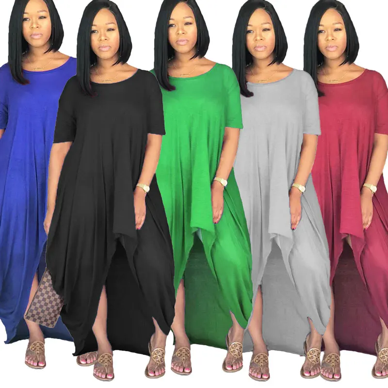 

81106-MX110 African clothes factory cheap wholesale women fashion long sleeve maxi dress