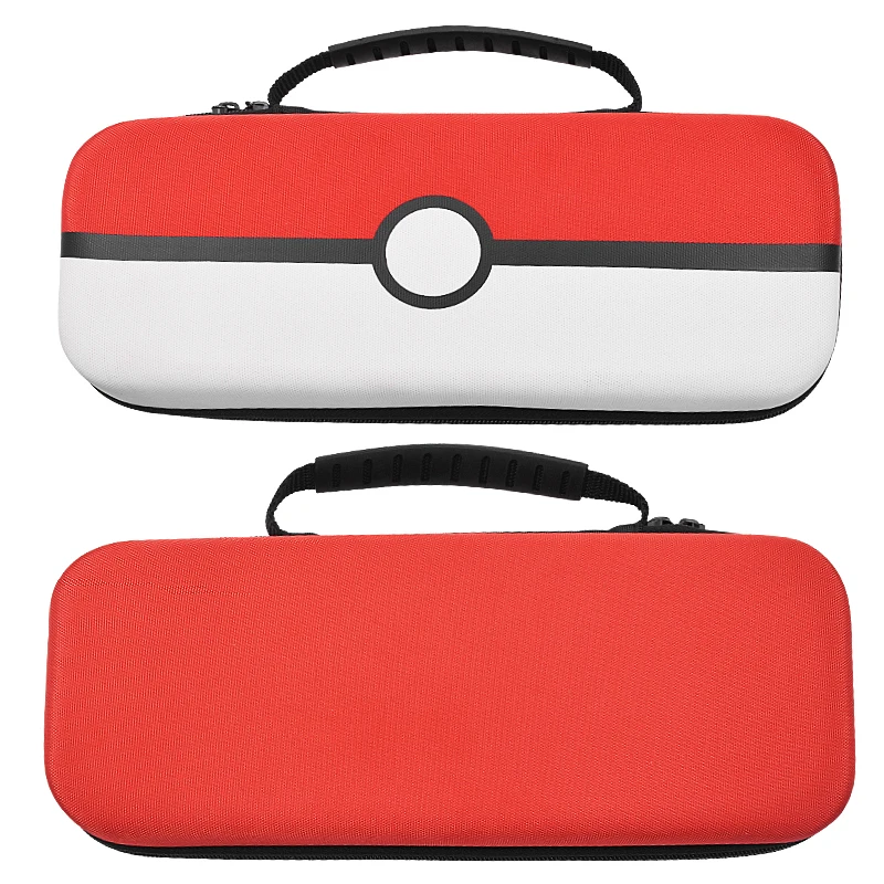 

Protective Travel carrying hard shell eva case for game controller for Pokemon Nintendo Switch Case, Red