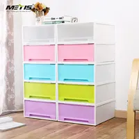 

METIS high quality free Stackable plastic storage cabinet drawer