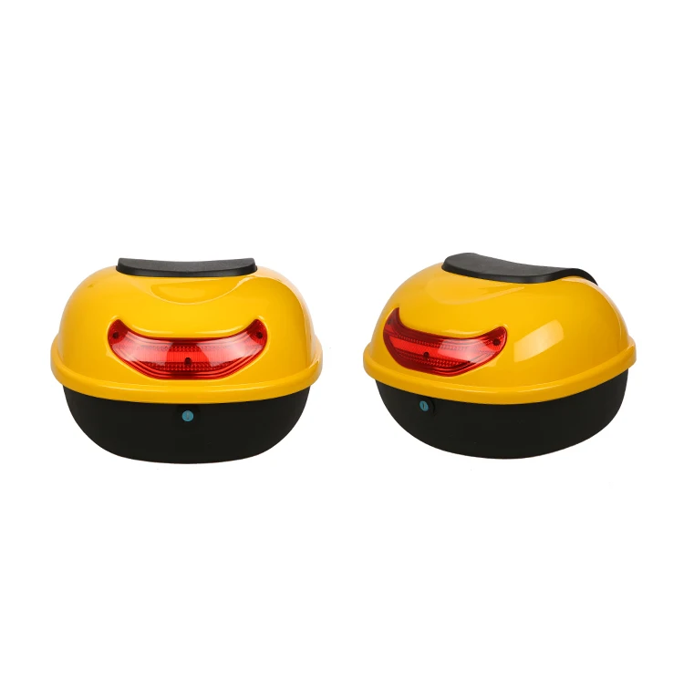 
Black 28L Topbox Rear Storage Luggage Top Tail Box for Motorcycle Scooter 