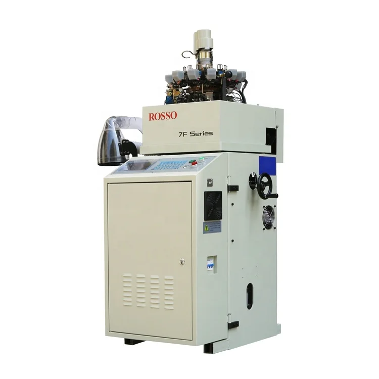 
ROSSO-7F korea sock automatic computerized cotton socks knitting machine for plain and terry 