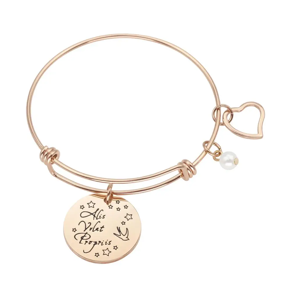 

Inspirational Friendship Unisex Personalized Name bracelets, Silver, gold, rose gold