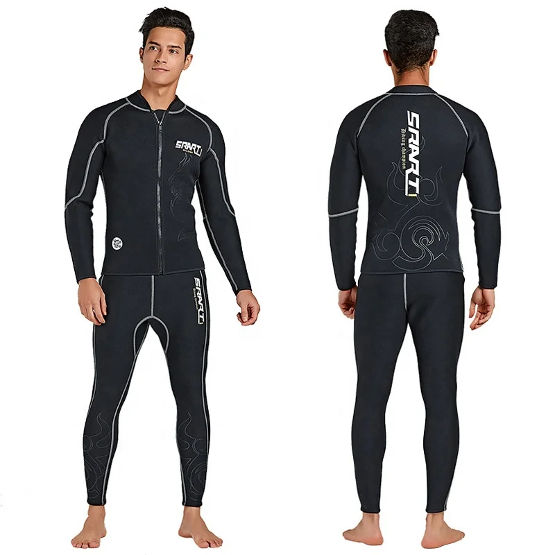 

Factory Price SBART Mens Wetsuit Jacket Sets 3mm Thermal Neoprene Wetsuit Set for Men Surfing Snorkeling Diving