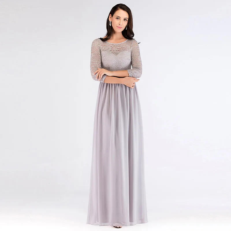 

Ever-Pretty Long Lace Evening Bridesmaid Dresses, N/a