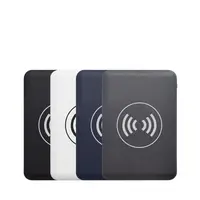 

2019 trending products Promotional Gift Ultra Slim Portable Powerbank, Custom Logo black wireless Power Bank 5000mah 10000mAh