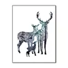 Modern Minimalist Style Fashion Animal Elk Art Print Painting