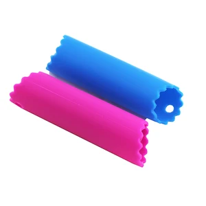Image of New style FDA Eco-Friendly Easy Useful Silicone Tube Skin Remover Garlic Peeler Peeling Press Tool Smart Kitchen Product
