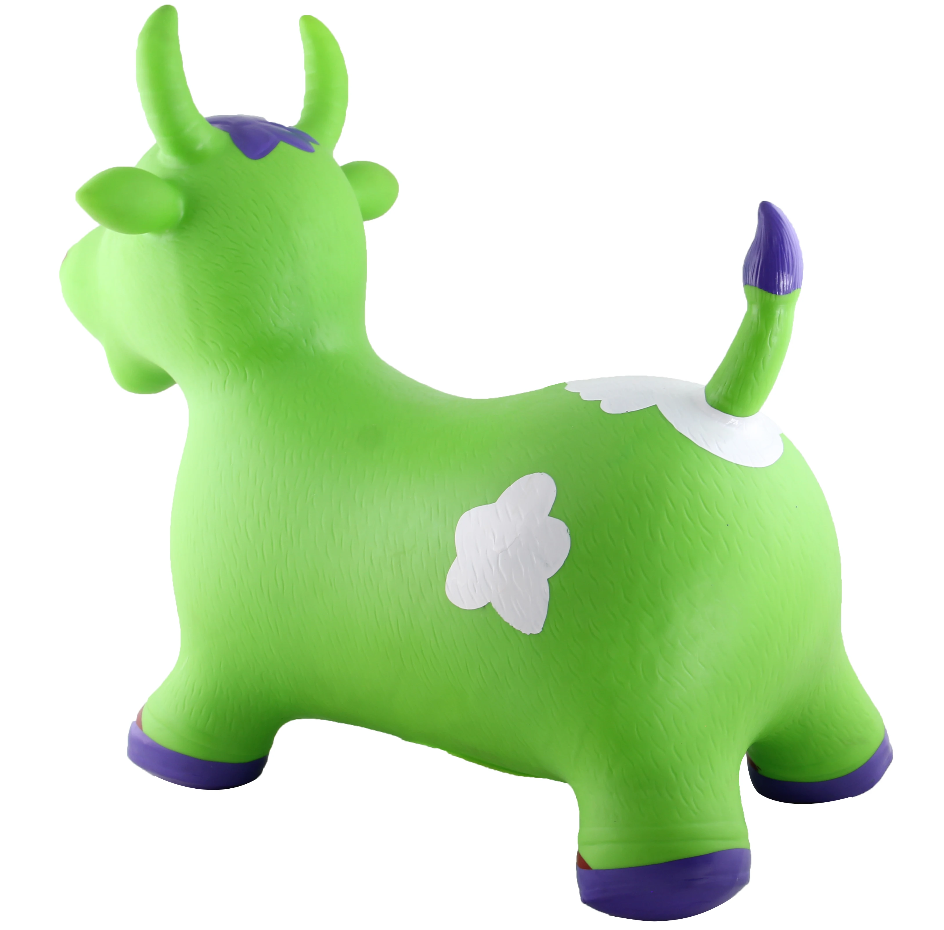 
Inflatable Eco-friendly PVC material Ride-on Animal Hopper Painting Cow with voice indoor & outdoor toys 