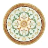 ceramic marble tile floor waterjet medallions
