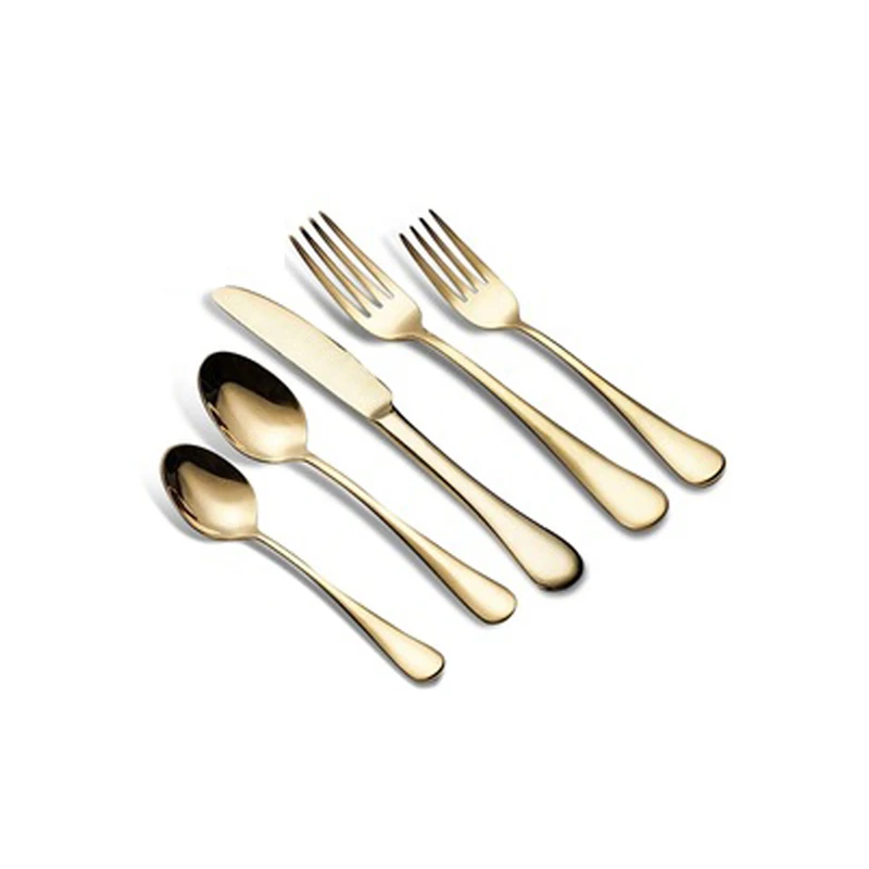 

Amazon Top Seller 2019 Reusable Gold Stainless Steel Silverware Flatware Cutlery set For Gift, Silver/gold/rose gold/rainbow/black