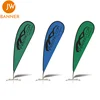 wedding feather swoop flex sun blade free standing advertising bowhead beach wing marketing banners flags
