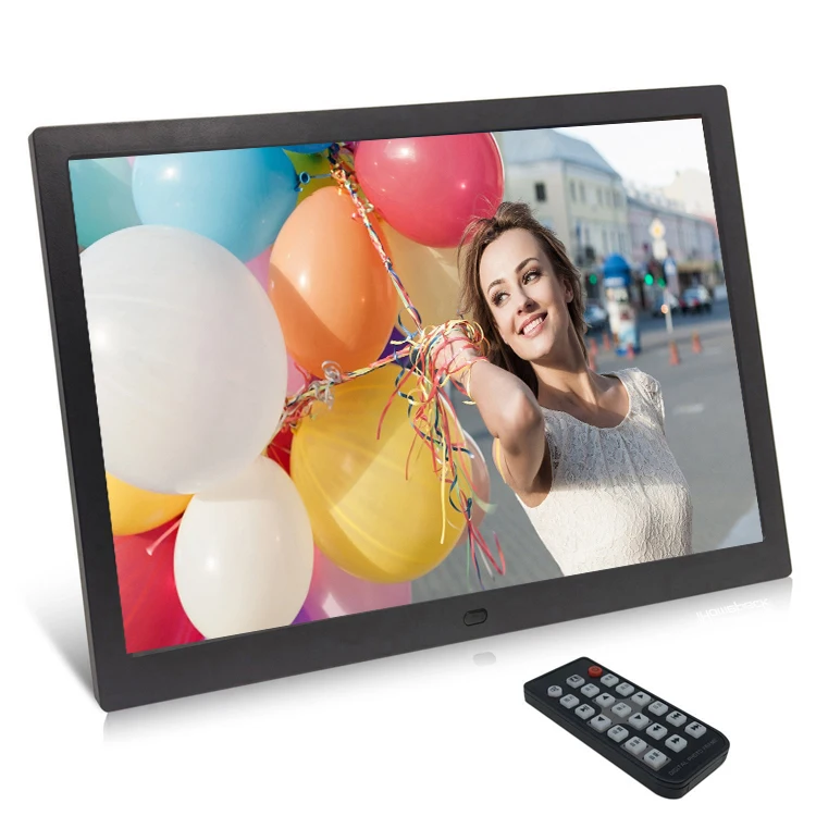 

15.4''China hd video digital photo frame 15 inch digital photo fram battery operated, N/a