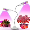 2019 New Arrival Timer and Memory Dual Head 50W Grow Light for Indoor Plants