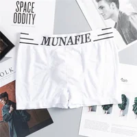 

Munafie Men's Nylon Briefs Printed Letter Comfy Underpants Soft Good Elasticity Underwear mens briefs