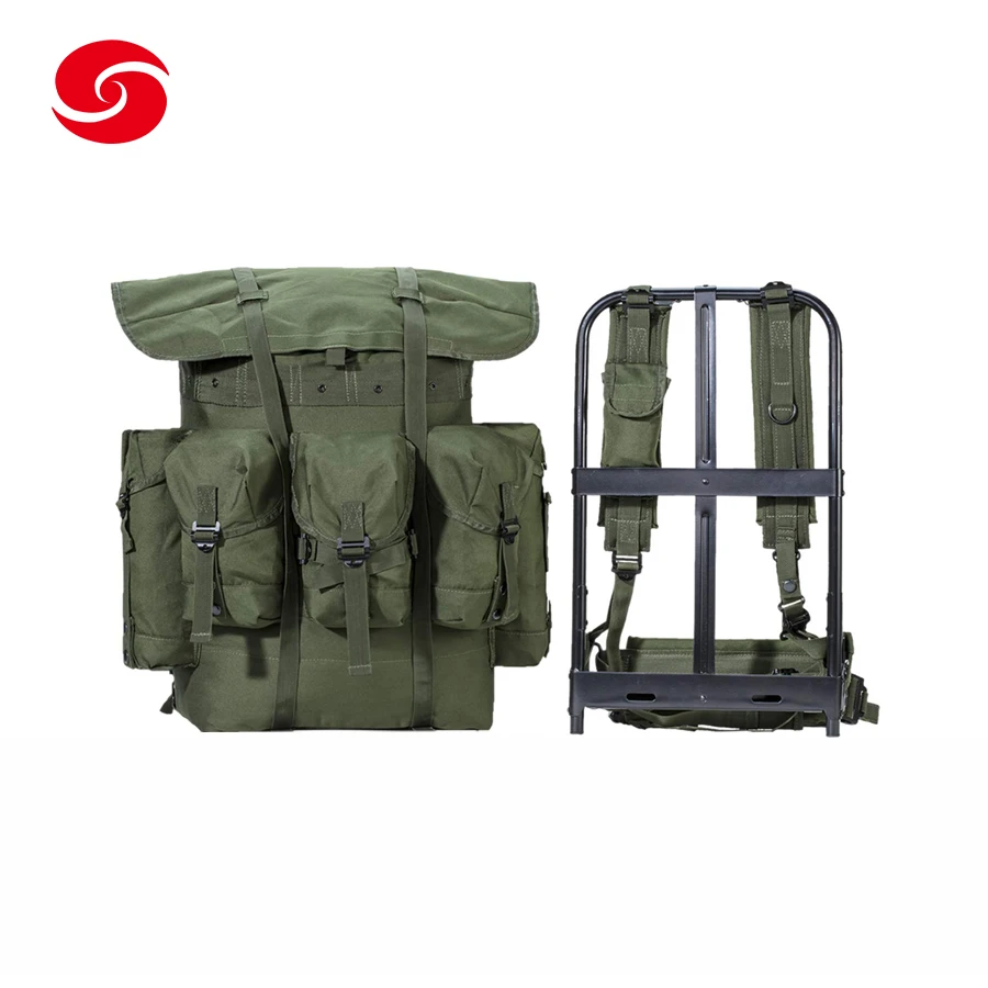 military external frame backpack