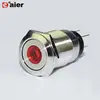19mm Waterproof Sliver Housing LED Lighted Rafi Push Button Switch