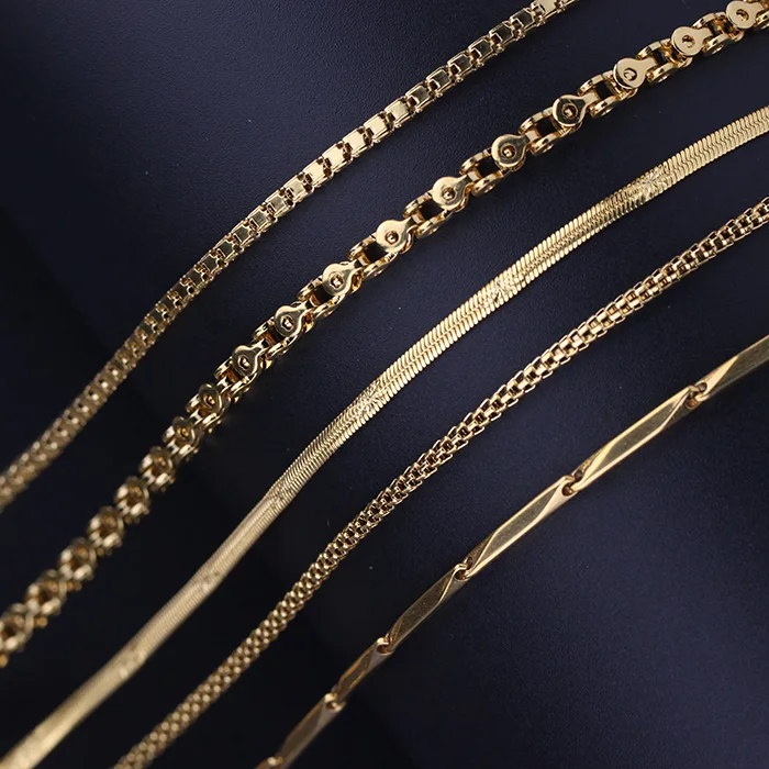 Kingyee Jewelry 2019 popular thin stainless steel womens necklace