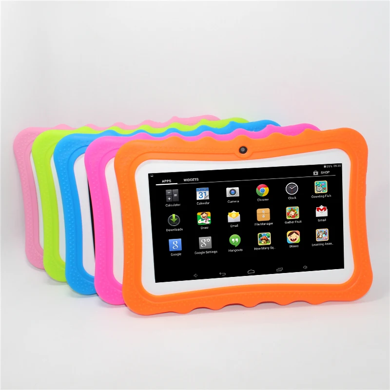 

Promotion 7 inch Kids tablet Children Games Tablet PC A33 quad core android 4.4, Pink,blue,green,orange