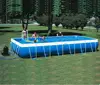 Large inflatable swimming pool Outdoor swimming pool with metal frame Flex swimming pool high tensile foldable