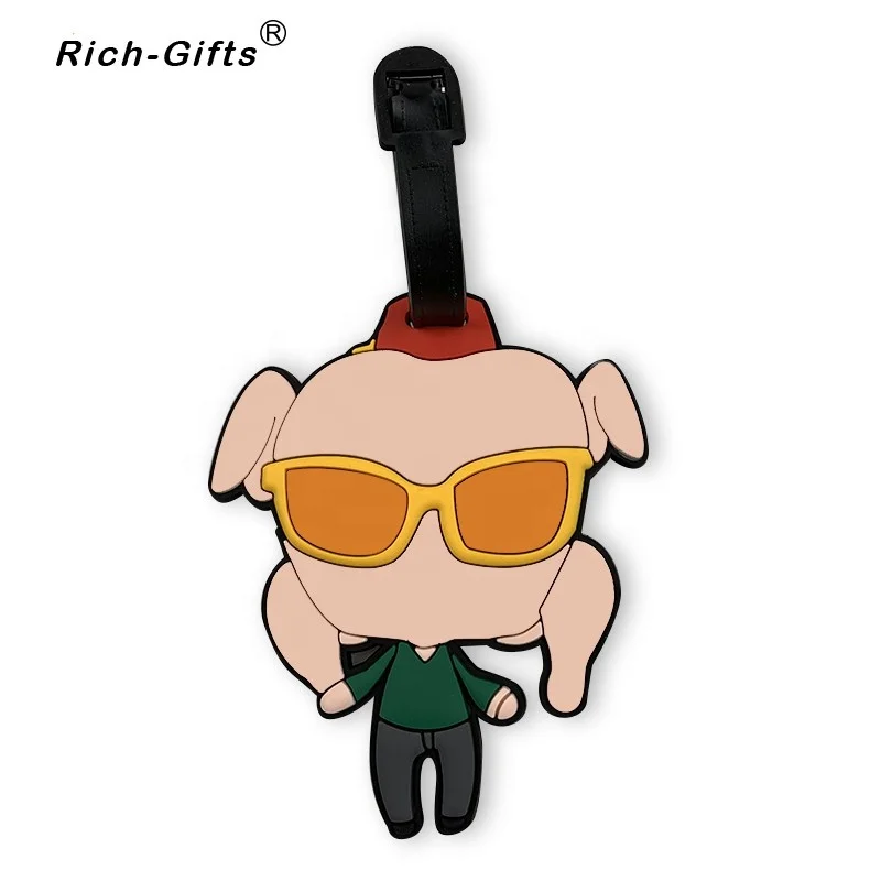 
Custom PVC Luggage Tag 