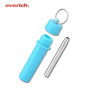 Image of Fashion High Quality Colorful Metal Foldable Stainless Steel Straws