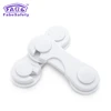 Amazon Trending 2019 Baby Things Office Cabinet Drawer Plastic White latch, Novelty Product Kid Security Locks;
