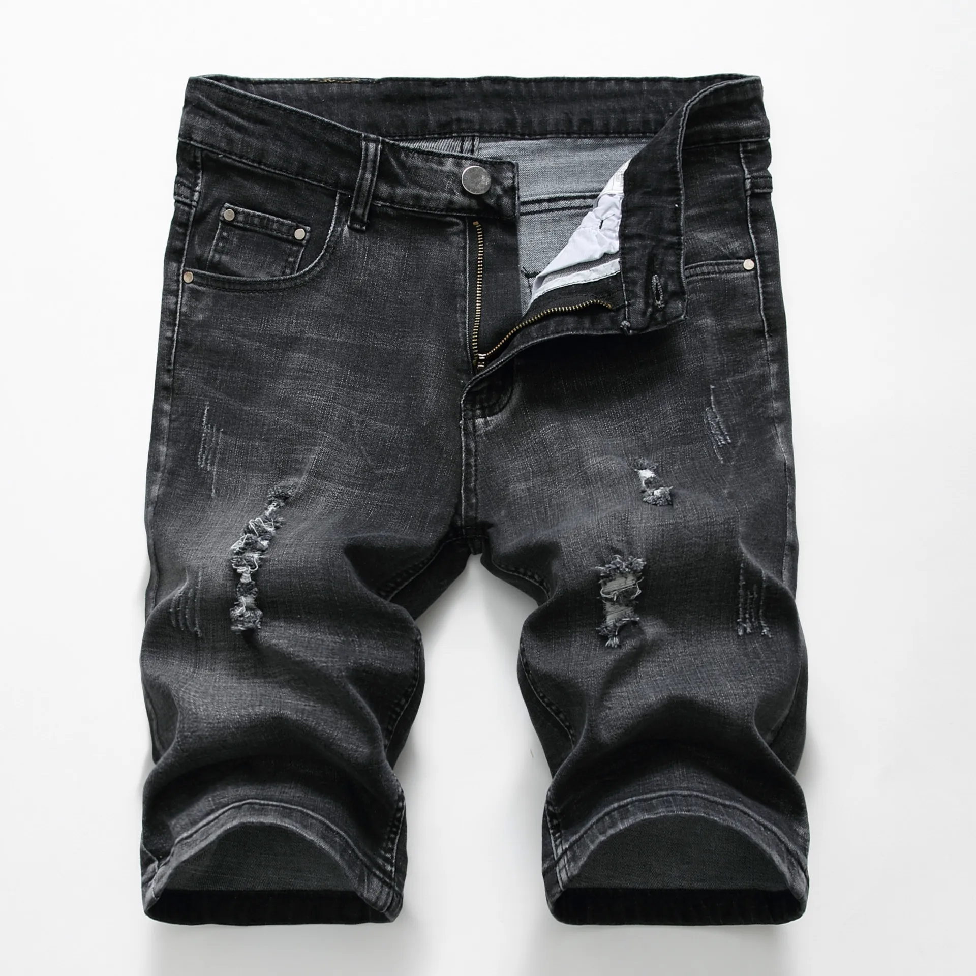 Venta Al Por Mayor Short De Jeans Rotos Compre Online Los Mejores